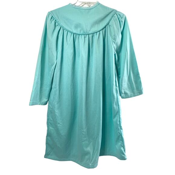 Jenna Lynn Rope Womens Large Duster Sleepwear Long Sleeve Embroidered NWT‎ - Picture 3 of 6